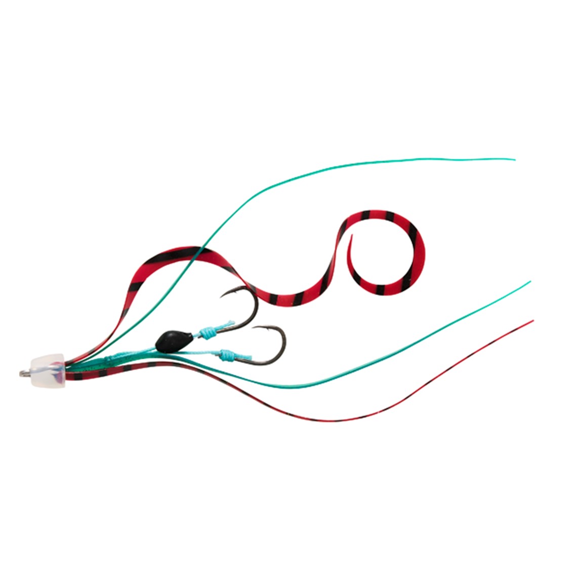 【ダイワ(DAIWA)】紅牙替えユニットβSS　中井チューン　グリーンラメ・レッドゼブラ