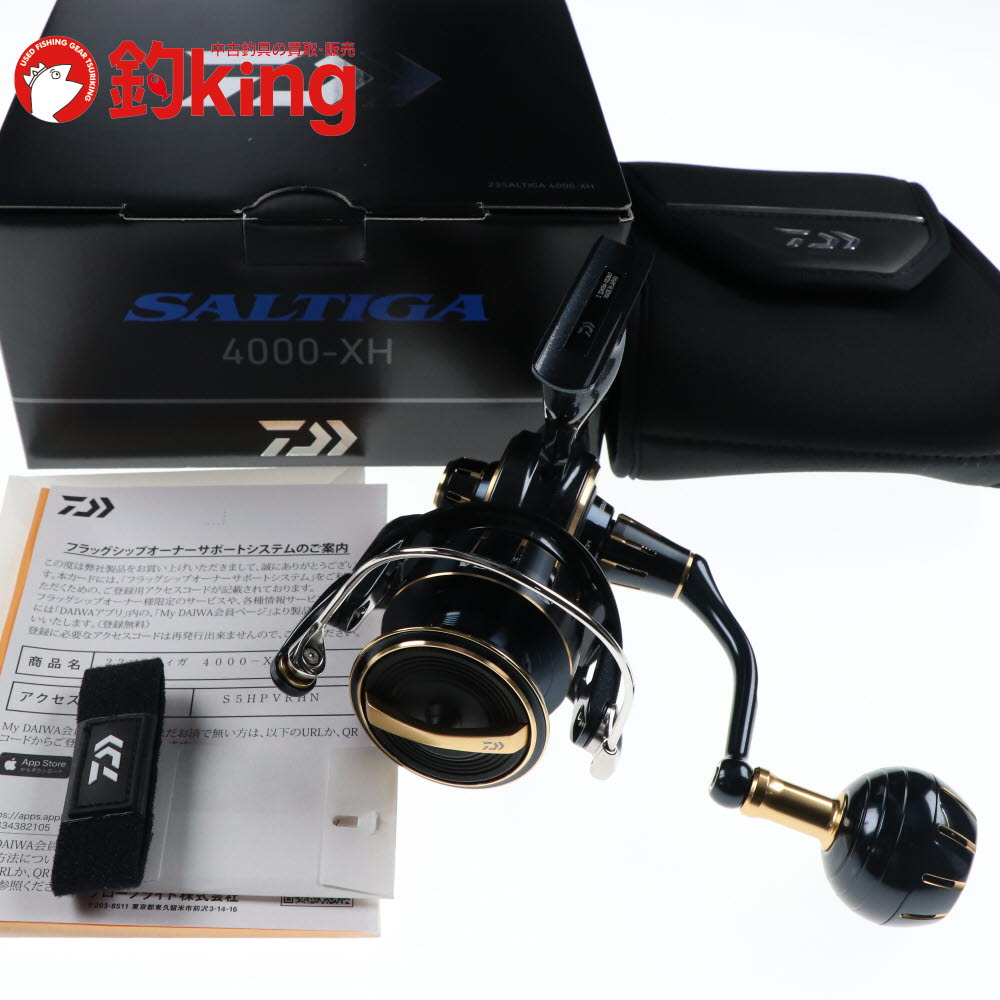 【中古/未使用品】 ダイワ 23 ソルティガ 4000-XH /X101M