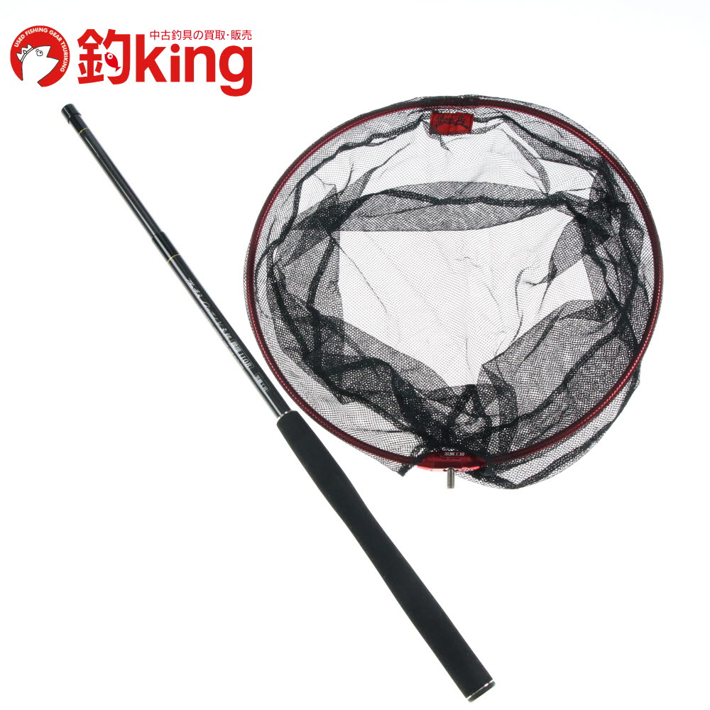 共通値：【中古/美品】 黒鯛工房 TEH チヌ リミテッドV 玉網 競技 110B 38cm 2つ折...
