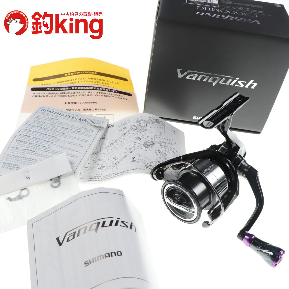樂天商城 - 【中古/美品】 シマノ 23 ヴァンキッシュ C3000MHG リブレ ノブ付 /F012M