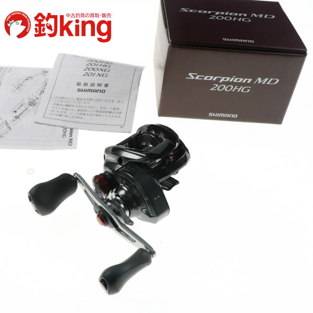 乐天商城 - 【中古/未使用品】 シマノ 24 スコーピオン MD 200HG （2） /D538M