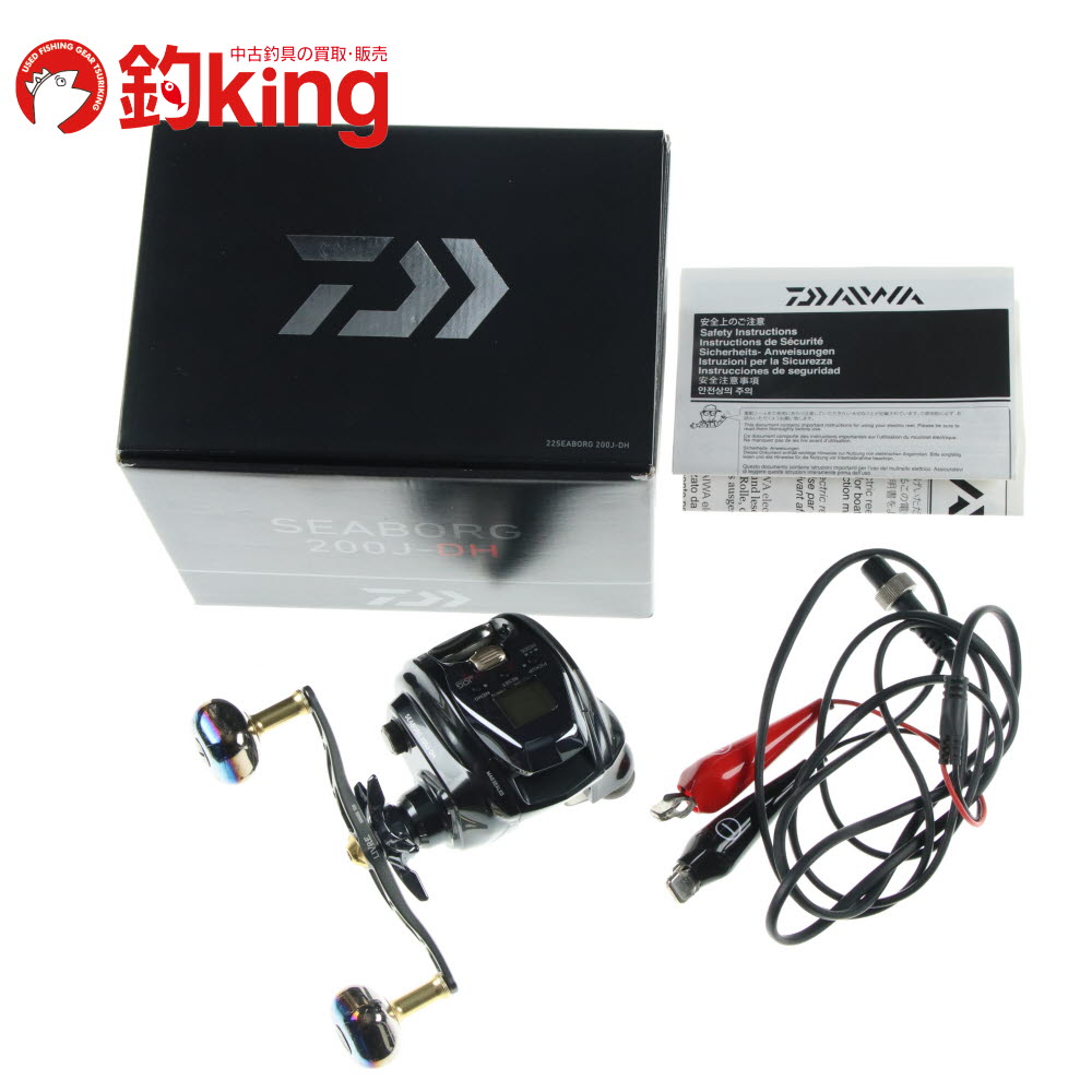 乐天商城 - 【中古/美品】 ダイワ 22 シーボーグ 200J-DH リブレ クランク 130 付 /SE040M