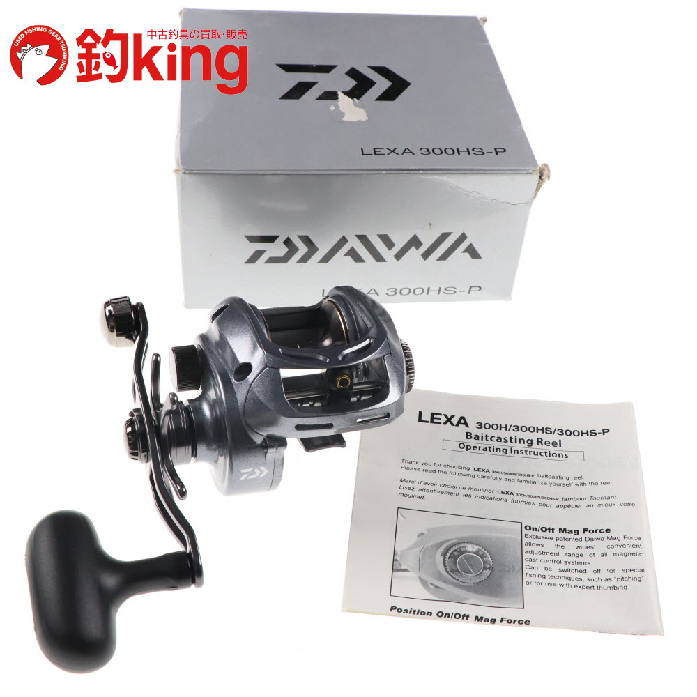 【中古/極上品】 US ダイワ レクサ 300HS-P /SB050M