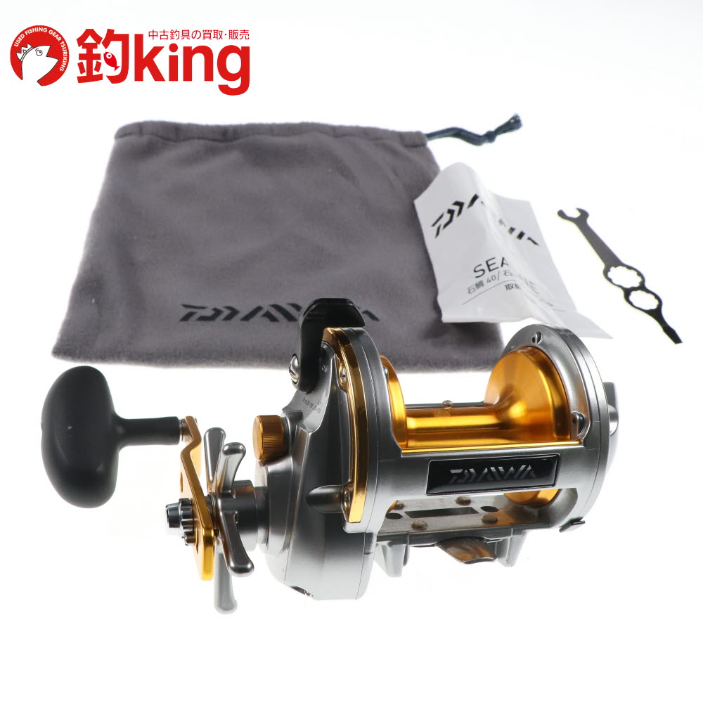 【未使用品に近い】DAIWA ダイワ SEALINE 石鯛 X40Hベイトリール DAIWA ダイワ SEALINE シーライン石鯛 X40H 未使用品に近い】DAIWA