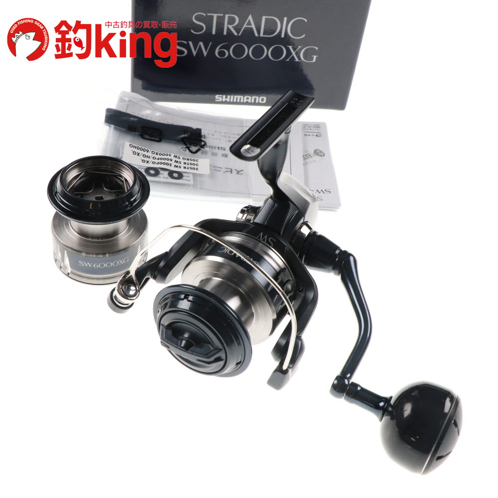 【中古】 シマノ 20 ストラディックSW 6000XG 純正替スプール付 /D557M