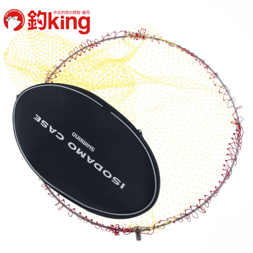【中古】 シマノ オールチタンタモ枠 四つ折り 45cm 網付 /A069M