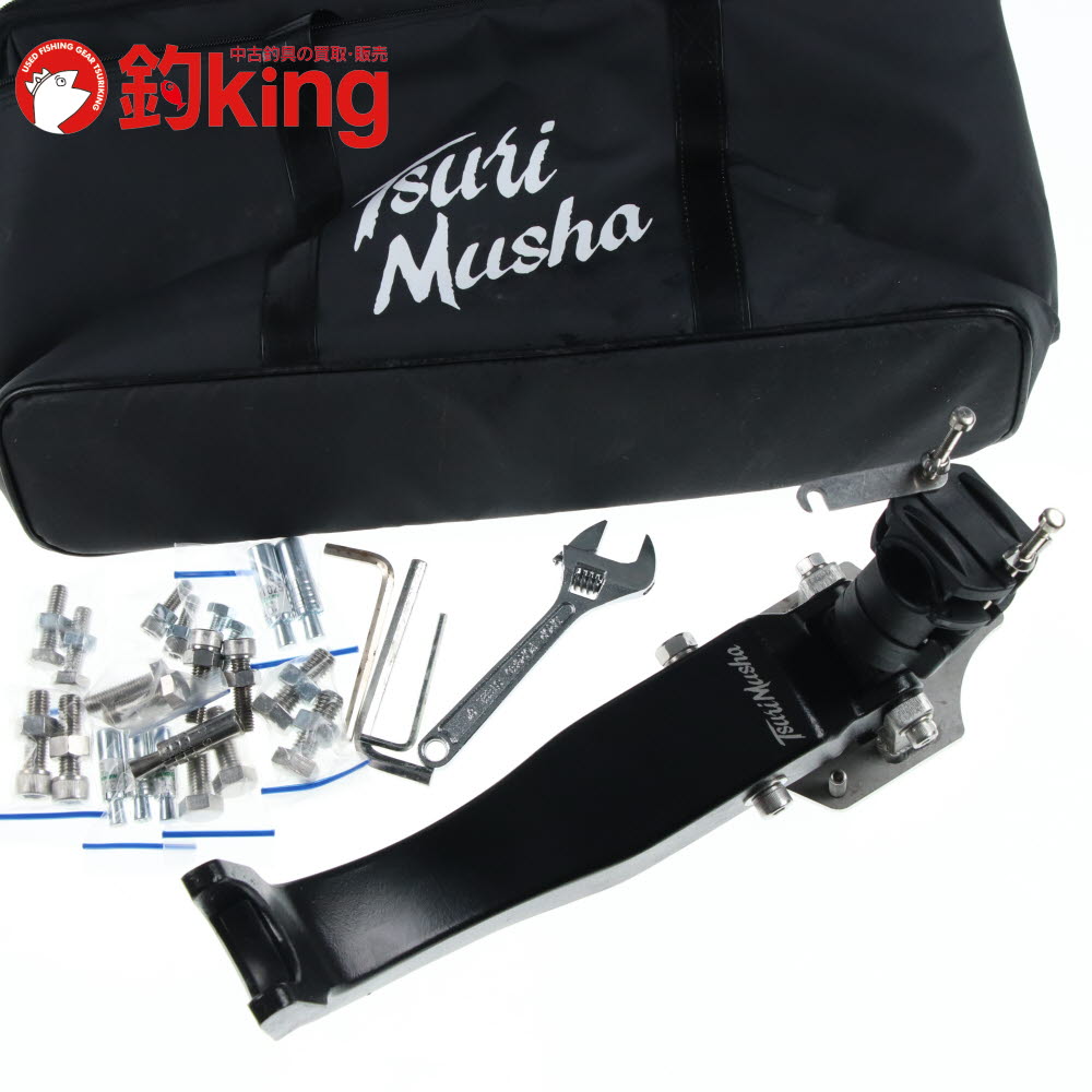 乐天商城 - 【中古/美品】 釣武者 本九絵アンカー竿受 /E173M
