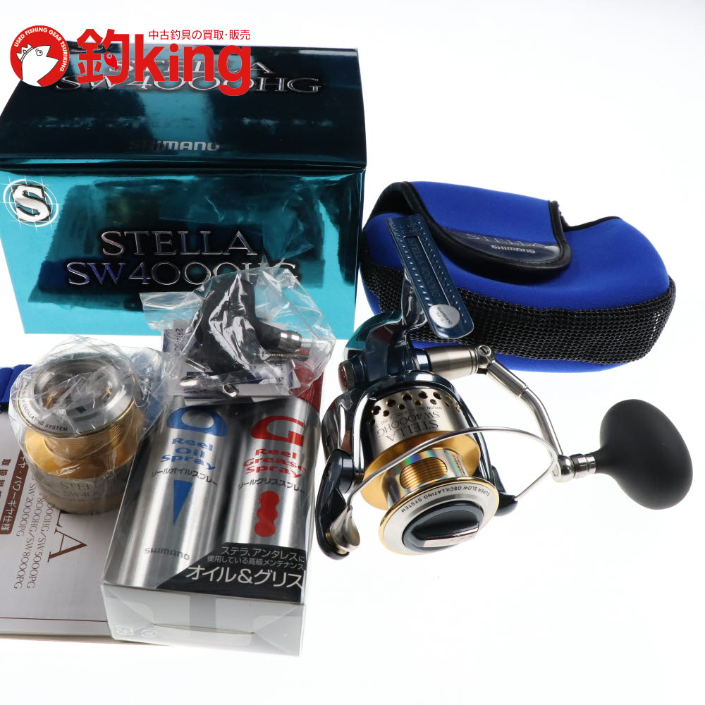 シマノ ステラSW 希少 名機 01ステラ SW4000PG 未使用品 - リール