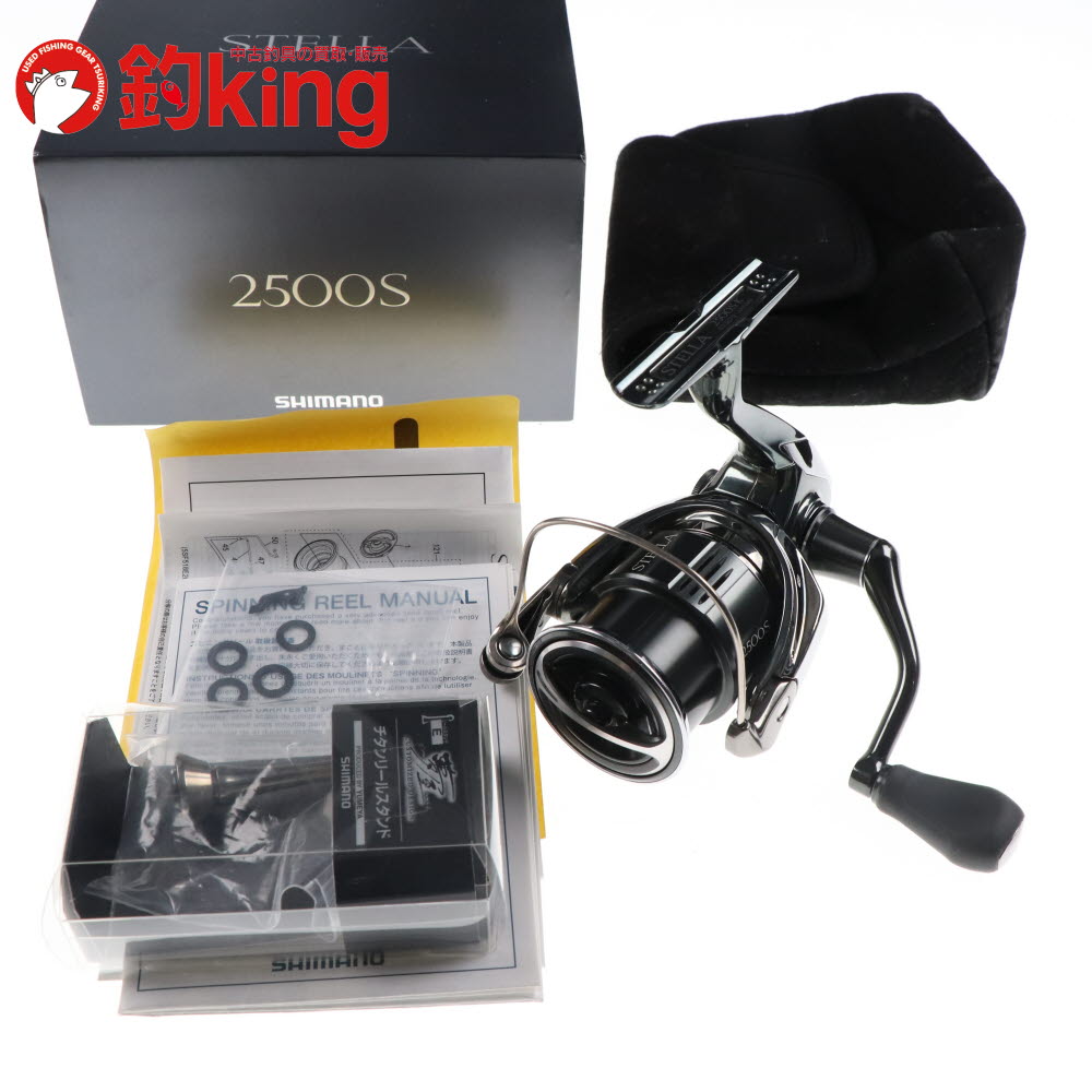 乐天商城 - 【中古/美品】 シマノ 22 ステラ 2500S 夢屋 22チタンリールスタンド付 /E080M