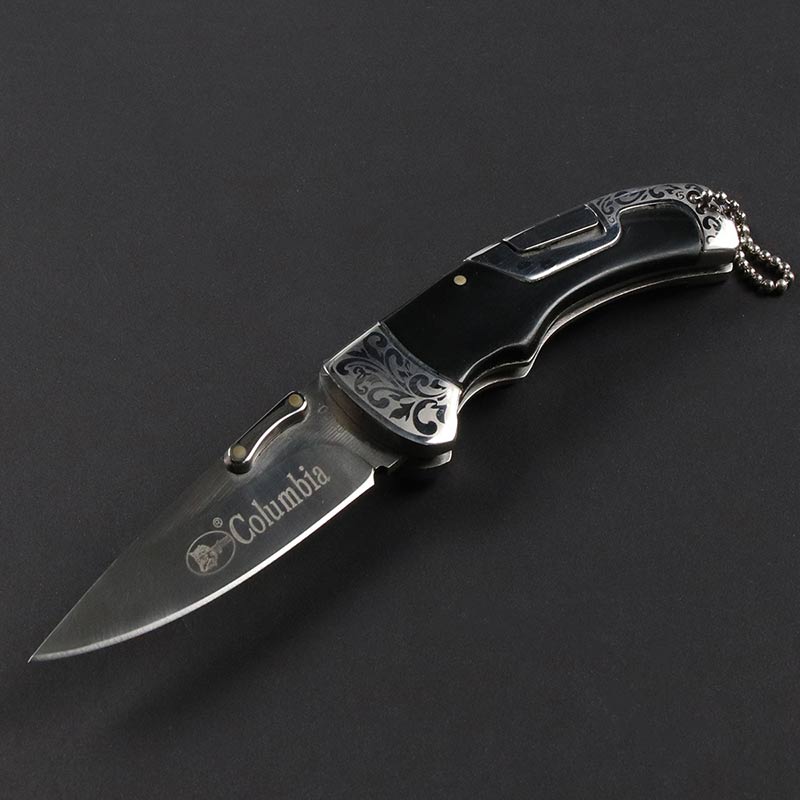 COLUMBIA KNIFE フォールディングナイフ C3950 Black Resin Cco Dfl Gmm