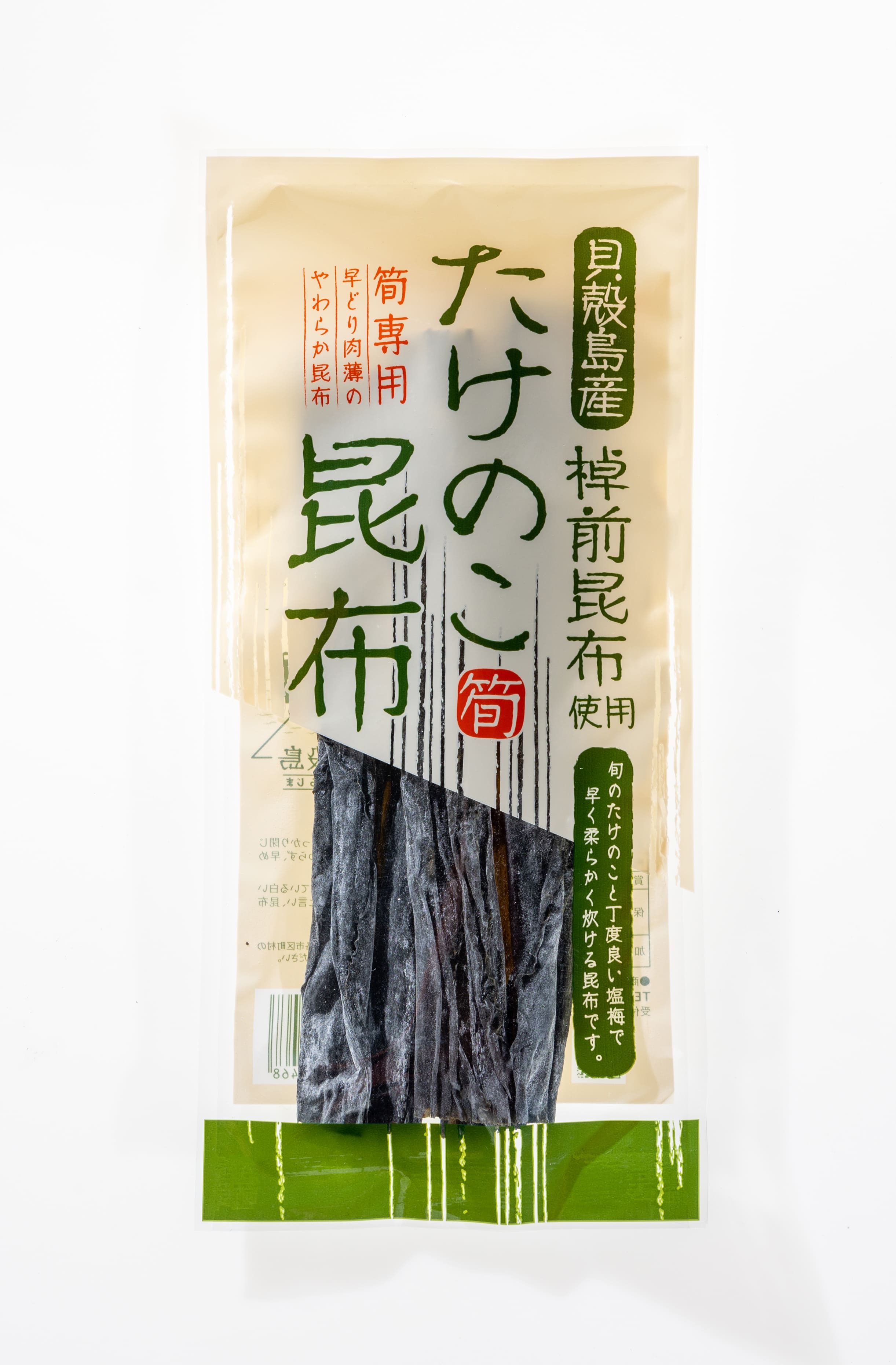 【貝殻棹前 竹の子昆布 30g】国産 と