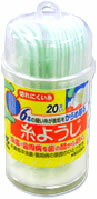 小林製薬　歯間清掃フロスピック　糸ようじ　卓上容器付　(20本入)　ツルハドラッグ