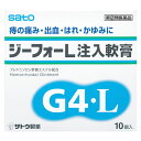 【第(2)類医薬品】佐藤製薬 ジーフォーL 注入軟膏 (10個)