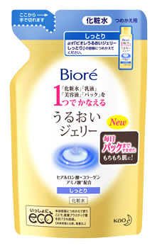 花王 ビオレ うるおいジェリー しっとり つめかえ用 (160mL) 詰め替え用 化粧水 美容液 【kao1610T】