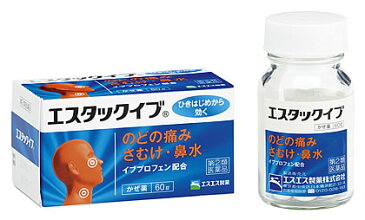 【第(2)類医薬品】エスエス製薬 エスタックイブ (60錠) 風邪薬 【セルフメディケーション税制対象商品】 ツルハドラッグ