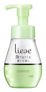 花王　リーゼ　泡で出てくる　寝ぐせ直し　本体　(200ml)