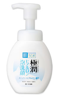 ロート製薬 肌ラボ ハダラボ 極潤 ゴクジュン ヒアルロン泡洗顔 本体 (160mL) 洗顔フォーム