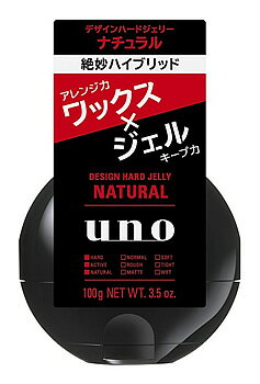 ファイントゥデイ　uno　ウーノ　デザインハードジェリー　ナチュラル　(100g)　スタイリング　ヘアジェル