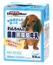 ドギーマン　わんちゃんの国産低脂肪牛乳　(200mL)　ドッグフード　犬用ミルク