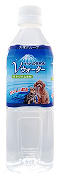 アースペット ペットの天然水 Vウォーター 500mL ペット用飲料水