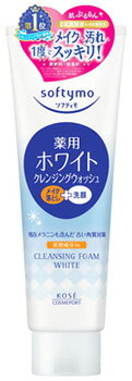 コーセーコスメポート　ソフティモ　薬用クレンジングウォッシュ　ホワイト　(190g)　メイク落とし　洗顔料　【医薬部外品】のサムネイル