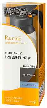 花王 リライズ 白髪用髪色サーバー リ・ブラック まとまり仕上げ 本体 (155g) 染毛料 サーバーヘッド付き 【送料無料】 【smtb-s】