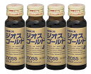 【第2類医薬品】ゼリア新薬　ジオスゴールド　(50mL×4本パック)　ドリンク剤　滋養強壮　肉体疲労