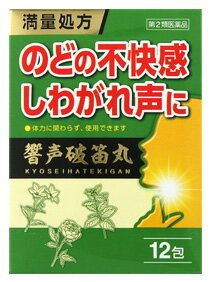 【第2類医薬品】ジェーピーエス製薬　響声破笛丸エキス顆粒G　(12包)　響声破笛丸　のどの不快感　しわがれ声