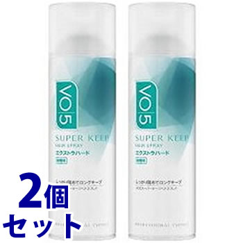 《セット販売》　サンスター　VO5ヘアスプレー　スーパーキープ　エクストラハード　無香料　(330g)×2個セット　ツルハドラッグ