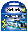 シック プロテクタースリー 替刃 (4個) カミソリ 髭剃り 3枚刃