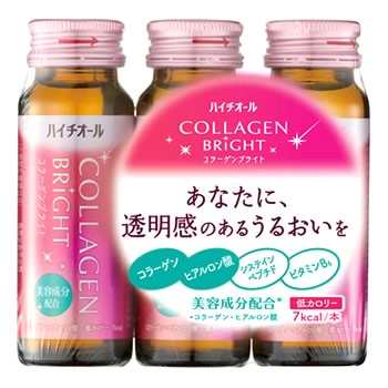 エスエス製薬　ハイチオール　コラーゲンブライト　(50mL×3本)　コラーゲン　ドリンク　栄養機能食品　ビタミンB6　※軽減税率対象商品