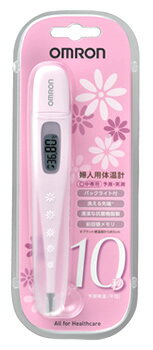 バックライト婦人体温計（10秒予測＋実測）口中専用 MC-6830L ピンク