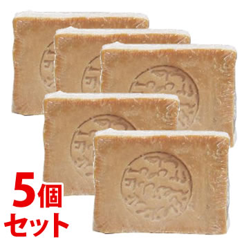 《セット販売》 アレッポの石鹸 ノーマルタイプ 無添加無香料 (200g)×5個セット 石けん 【YDKG-s】