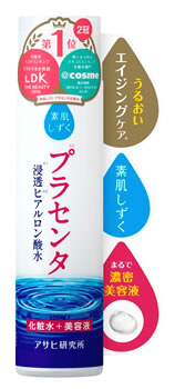 アサヒ 素肌しずく プラセンタ 化粧水 (200mL)