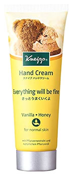 ドイツ製ハンドクリーム クナイプ ハンドクリーム バニラ＆ハニーの香り (75mL) KNEIPP