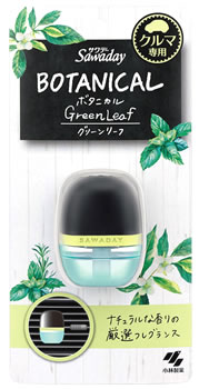 小林製薬 サワデー クルマ専用ボタニカル グリーンリーフ (6mL) 消臭 芳香剤 Sawaday