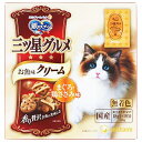 ユニチャーム 銀のスプーン 三ツ星グルメ お魚味クリーム まぐろ・鶏ささみ味 (180g) キャットフード