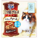 ユニチャーム 銀のスプーン 三ツ星グルメ お魚味クリーム まぐろ・たい味 (180g) キャットフード