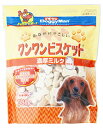ドギーマン おなかにやさしい ワンワンビスケット 濃厚ミルク (580g) ドッグフード 犬用おやつ
