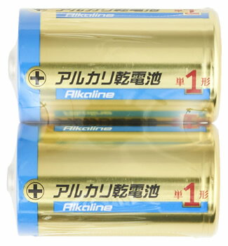 くらしリズム パナソニック アルカリ乾電池 単1形 LR20(BJTR)/2S (2本パック) 電池 単一形 防災 備蓄 くらしリズム パナソニック アルカリ乾電池 単1形 LR20(BJTR)/2S (2本パック) 電池 単一形 防災 備蓄