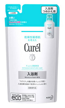 花王 キュレル 入浴剤 つめかえ用 (360mL) 詰め替え用 約12回分 curel　【医薬部外品】