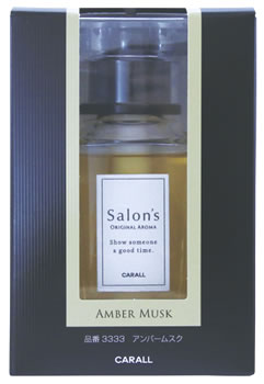 晴香堂 カーオール サロンズ アーバン アンバームスク 3333 (155mL) 車用 芳香・消臭剤