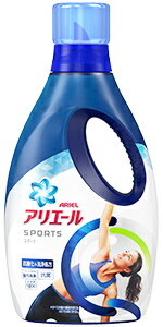 P&G アリエール ジェル プラチナスポーツ 本体 (750g) 衣料用 濃縮液体洗剤　【P＆G】