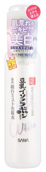 ノエビア サナ なめらか本舗 薬用美白ミスト化粧水 (120mL) スプレー 豆乳イソフラボン含有　