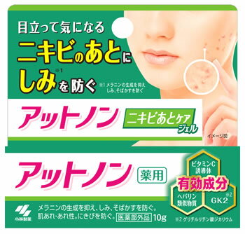 小林製薬 スキンケア 小林製薬 アットノン ニキビあとケアジェル (10g) ニキビケア　【医薬部外品】