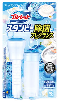 小林製薬 ブルーレットスタンピー 除菌フレグランス フレグランスソープ (28g) トイレ用合成洗剤