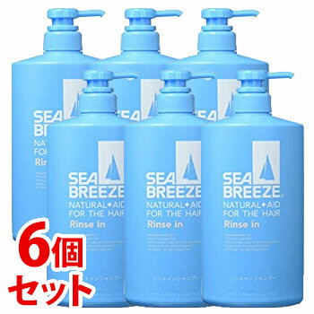 《セット販売》　ファイントゥデイ シーブリーズ リンスインシャンプー (600mL)×6個セット ジャンボサイズ