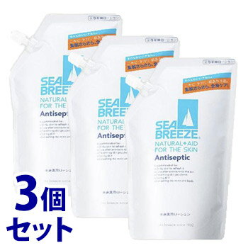 《セット販売》　ファイントゥデイ シーブリーズ アンティセプティック 全身薬用ローション つめかえ用 (700mL)×3個セット 詰め替え用　【医薬部外品】のサムネイル