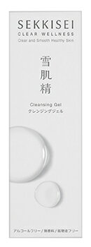 コーセー 雪肌精 クリアウェルネス クレンジング ジェル (140g) フリータイプ メイク落とし SEKKISEI CLEAR WELLNESS