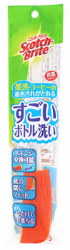 スリーエム ジャパン 3M スコッチ・ブライト すごいボトル洗い MBC-03K (1個) スポンジ 1